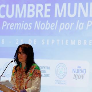 Nuevo León será sede de la XIX Cumbre de Premios Nobel por la Paz 2024