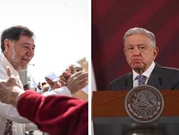 "Quiero mucho a Gerardo Fernández Noroña", expresó el Presidente López Obrador. EL INFORMADOR /  SUN / ARCHIVO
