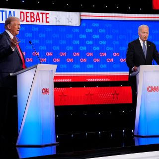 Trump y Biden comienzan el debate discutiendo sus dos visiones opuestas sobre la economía
