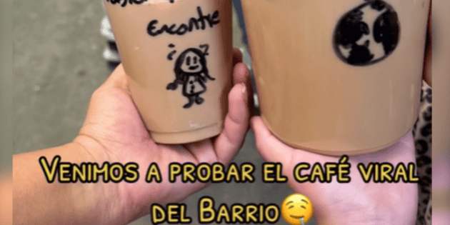 VIRAL: Tepito merchant has become a trend selling Starbucks coffee