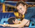 Arantxa Cossio desarrolló una verdadera pasión por el tenis de mesa desde que tuvo su primer contacto con este deporte a los 9 años de edad. EL INFORMADOR/ A. Navarro