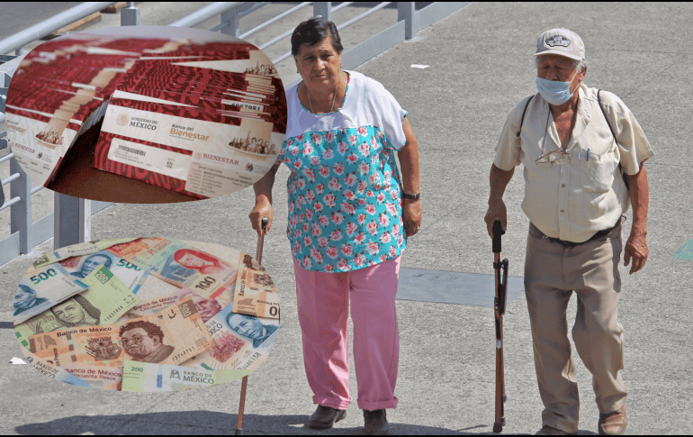 Los pagos de la Pensión Bienestar corresponderán al bimestre julio-agosto. EL INFORMADOR/ ARCHIVO