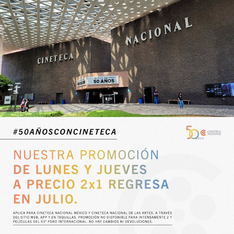  ESPECIAL/Foto de Cineteca Nacional en X