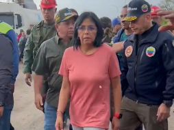 La vicepresidenta ejecutiva de Venezuela, Delcy Rodríguez, resultó este martes 