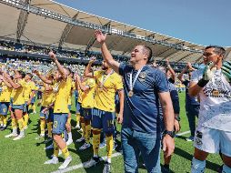 André Jardine espera que su equipo no se conforme con haber logrado dos títulos en fila y con ello buscar el tercero consecutivo. IMAGO7