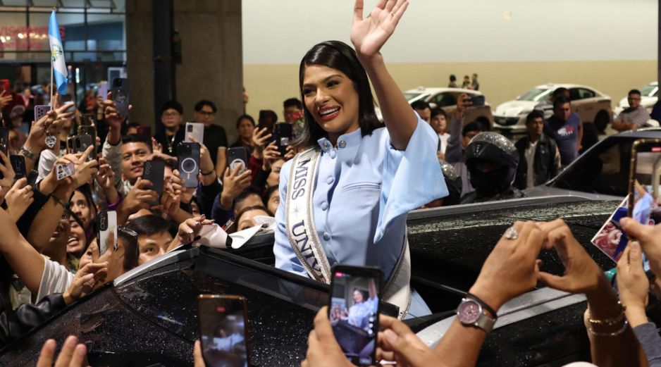 Sheynnis Palacios, Miss Universo 2023, se encuentra de visita en Guatemala como parte de su gira como soberana de la belleza universal. EFE/ Mariano Macz