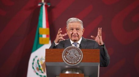 El Presidente de México, Andrés Manuel López Obrador, apunta que la reforma al poder judicial ayudará a evitar la impunidad. SUN / ARCHIVO