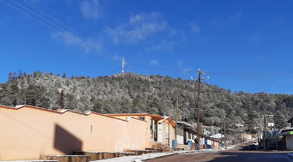 El Durazno es una localidad de mil 195 habitantes ubicada a 2 mil 360 metros de altura en el municipio de Tamazula, Durango. ESPECIAL / C. TERÁN