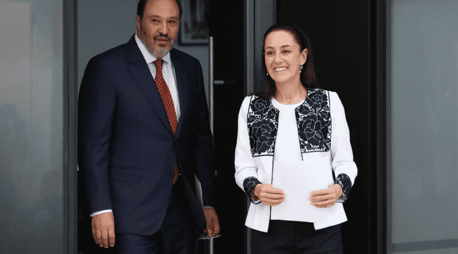 Claudia Sheinbaum, presidenta electa, presentó este jueves a un nuevo integrante de su gabinete. SUN / D. Simón Sánchez