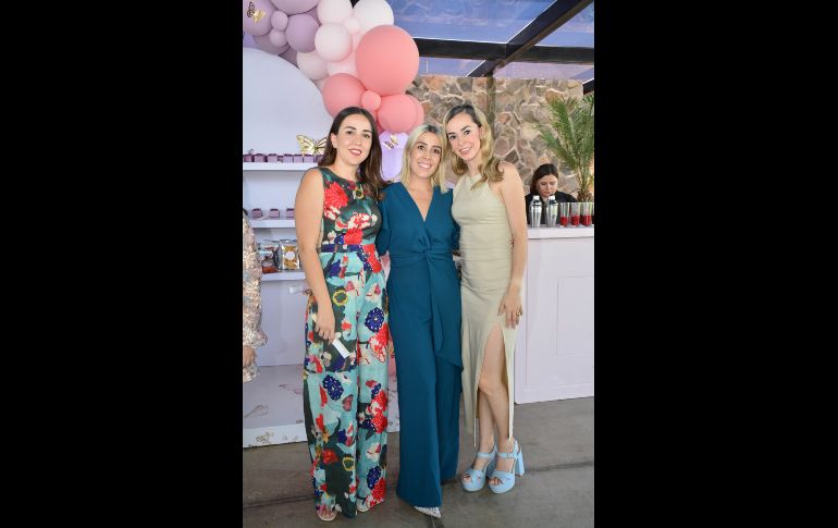 Jenny de Anda, Sofía Inman y Melody Jiménez. GENTE BIEN JALISCO/ Marifer Rached