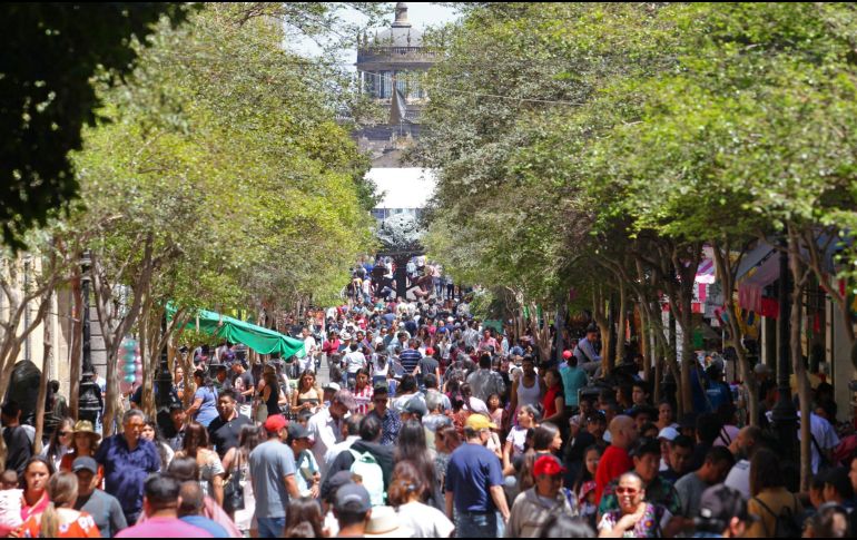 Durante mayo de 2024, 3.4 millones del total de visitantes que ingresaron al México fueron turistas internacionales. EL INFORMADOR/ARCHIVO