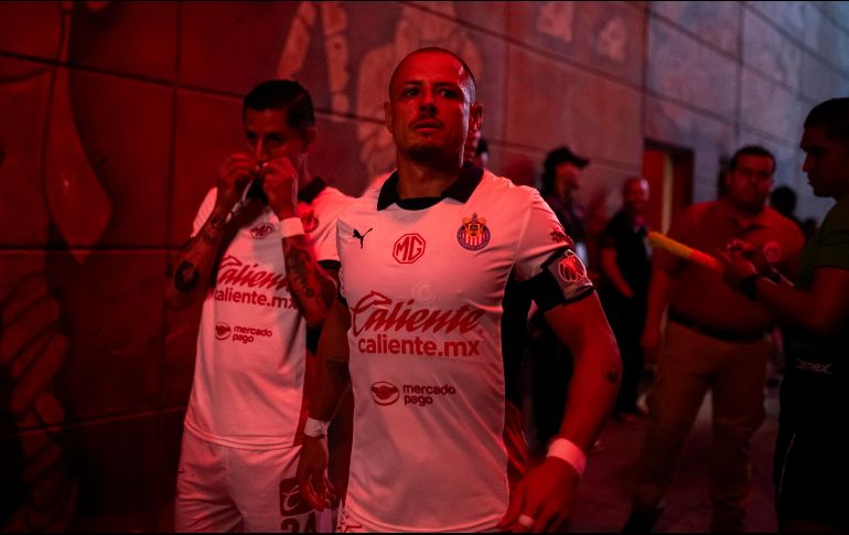 Anoche Chicharito anotó dos veces a Tijuana, pero ambos fueron anulados por fuera de lugar. IMAGO7/A. Gutiérrez