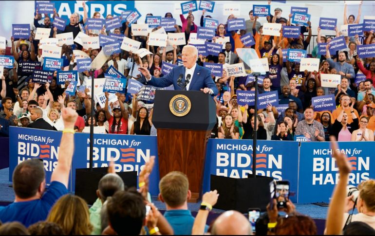 En uno de los Estados que consideran clave para el triunfo en las próximas elecciones de noviembre, el presidente de Estados Unidos reinició sus presentaciones masivas. EFE