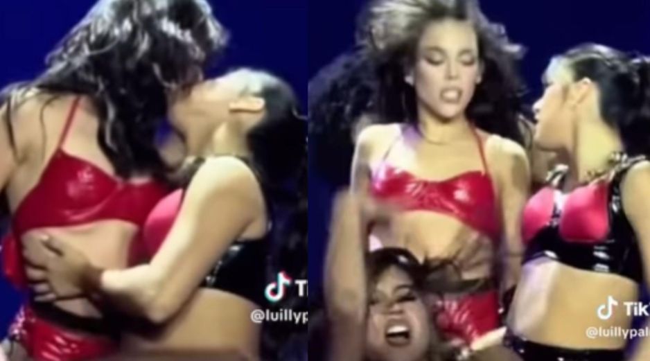 El momento más comentado llegó cuando protagonizó un apasionado beso en la boca con una de sus bailarinas.INSTAGRAM/ nelssiecarrillo