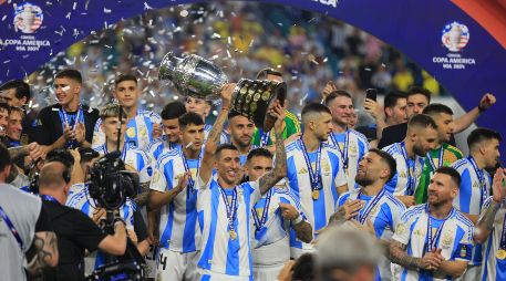 Ángel Di María soñó con el triunfo de la Copa América. EFE / C. Herrera