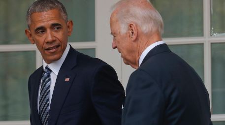 Barack Obama reconoció la valentía de Biden al decidir dejar la candidatura. AP/ ARCHIVO
