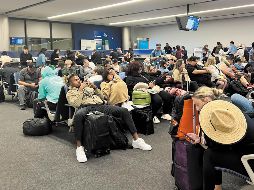 Aeropuerto de Los Ángeles. Miles de viajeros de esta terminal aérea y de todo el mundo se quedaron sin volar por las fallas informáticas de hoy. ESPECIAL