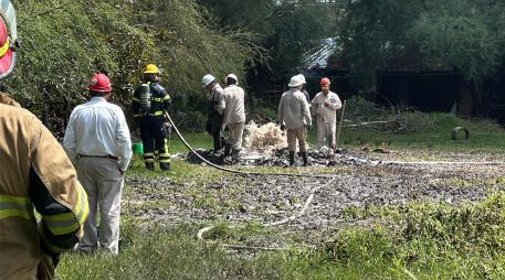 Son un total de 169 elementos de corporaciones que participan en las labores de saneamiento. ESPECIAL