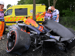 Sergio Pérez volvió a quedarse fuera de la Q2 en Hungría como en Mónaco, Canadá, Gran Bretaña.  EFE/EPA/Zsolt Czegledi HUNGARY OUT