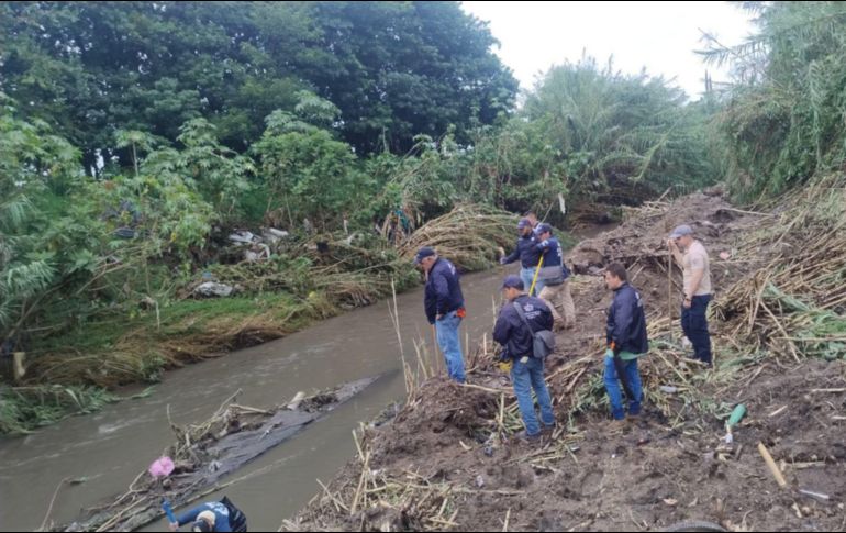 Las labores de búsqueda se han realizado a lo largo de seis días consecutivos, que han sido interrumpidas por las condiciones climatológicas. ESPECIAL / Protección Civil y Bomberos de Tlajomulco