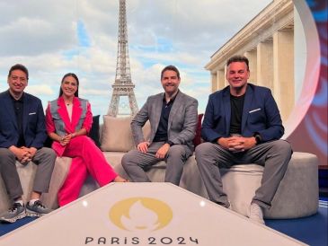 El polémico comentarista de deportes se encuentra en Francia para realizar la cobertura de los Juegos Olímpicos de París. ESPECIAL / X: @DavidFaitelson_