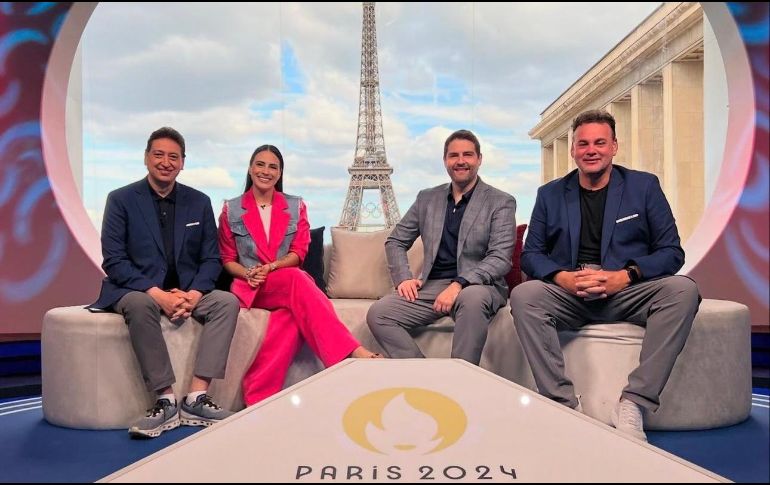 El polémico comentarista de deportes se encuentra en Francia para realizar la cobertura de los Juegos Olímpicos de París. ESPECIAL / X: @DavidFaitelson_