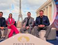 El polémico comentarista de deportes se encuentra en Francia para realizar la cobertura de los Juegos Olímpicos de París. ESPECIAL / X: @DavidFaitelson_