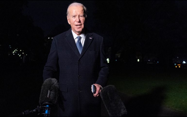 El médico de Biden compartió este lunes que los pulmones del Presidente de Estados Unidos se encuentran limpios. AP/ ARCHIVO