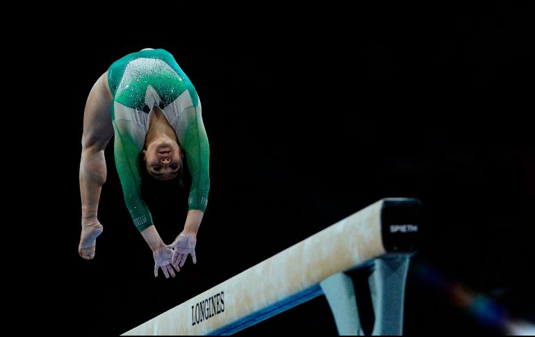 Alexa Moreno es, sin duda alguna, la mejor gimnasta de todos los tiempos que ha tenido México. AFP /ARCHIVO