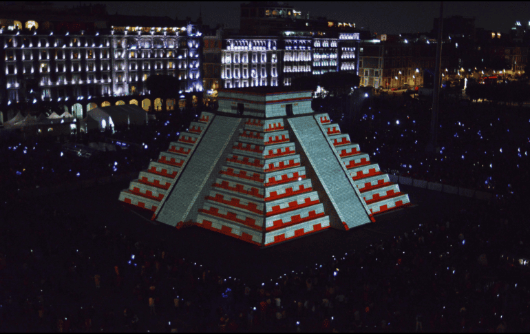 Las proyecciones se llevan a cabo a las 20:00, 20:45 y 21:30 horas. X/@GobCDMX