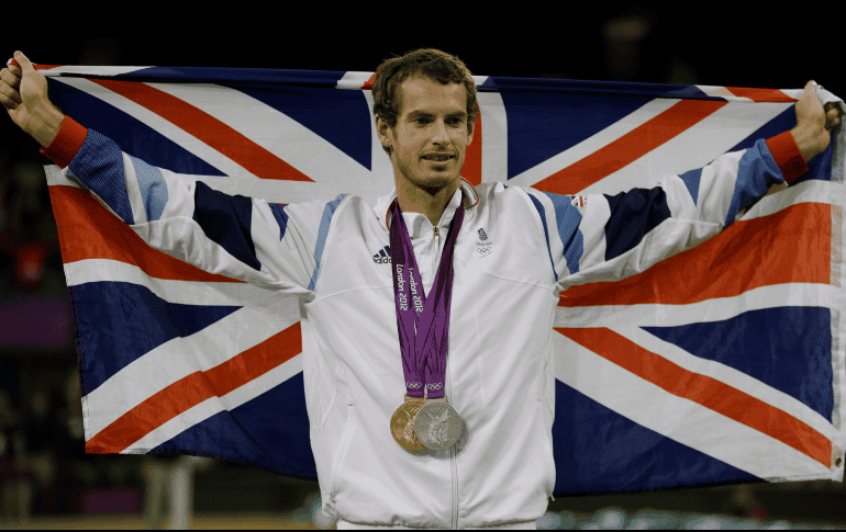 Andy Murray fue dos veces campeón olímpico de individuales. AP / ARCHIVO