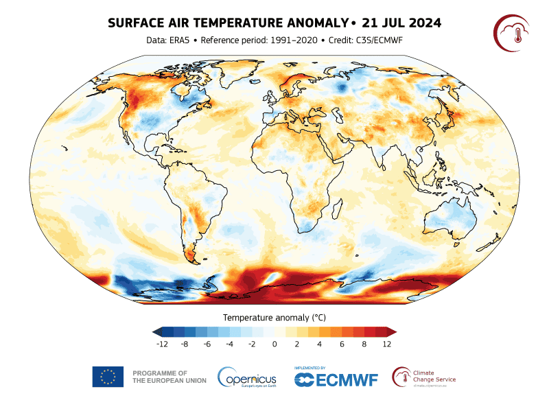 ESPECIAL/Servicio de Cambio Climático  de Copernicus