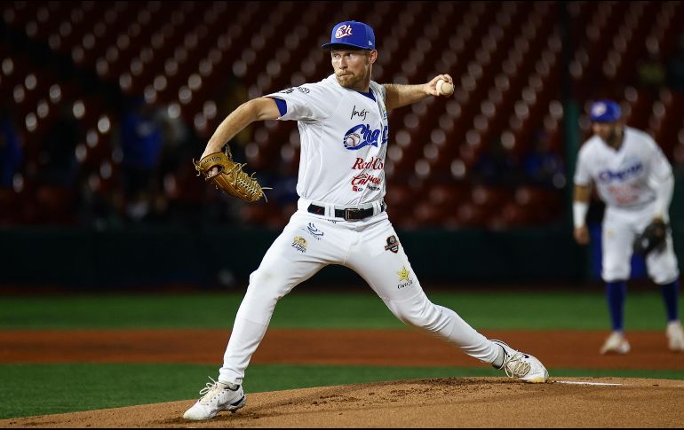 Matt Minnick se llevó la derrota después de 1.1 innings, donde recibió 6 hits y 6 carreras. CORTESÍA/Charros de Jalisco