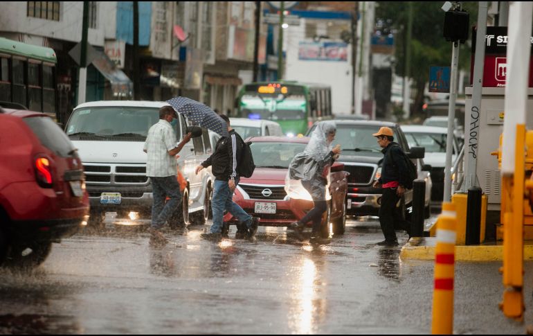 La probabilidad de lluvia este miércoles es del 49% de forma general, ligeramente menor que ayer. EL INFORMADOR / ARCHIVO