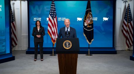 Joe Biden buscará defender su legado y apoyar a la candidatura de Kamala HArris durante su discurso de hoyt. AP/ARCHIVO