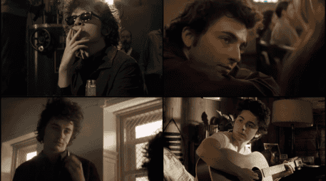 La biopic sobre Bob Dylan protagonizada por Timothée Chalamet se estrenará en diciembre de 2024. ESPECIAL/Foto de @startefacts_ en X