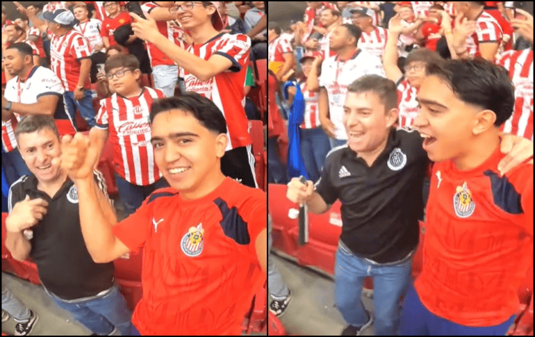 Sobrino narra partido de futbol a su tío, quien presenta una discapacidad visual y auditiva. ESPECIAL/E.de la Parra en TikTok