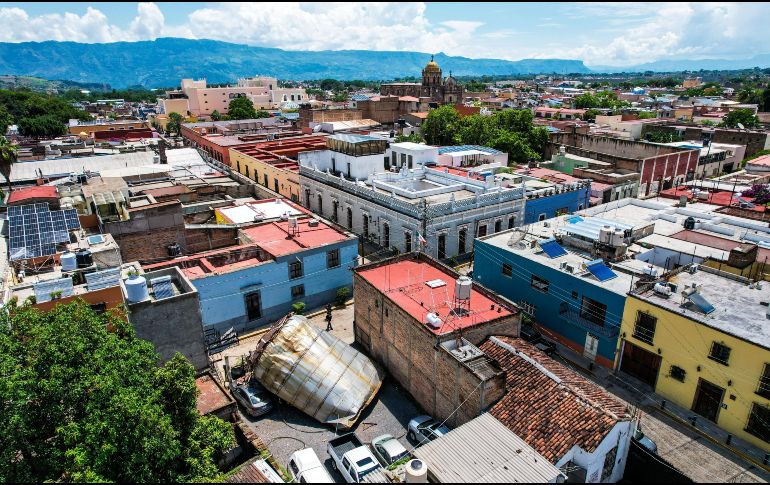 Luego del accidente registrado el día de ayer en Tequila, Protección Civil determinó cerrar el primer cuadro de la ciudad. EL INFORMADOR / A. Navarro