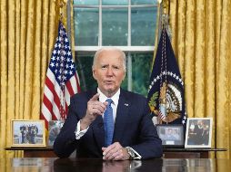 Joe Biden reconoció que no estaba en su mejor momento para la contienda. EFE