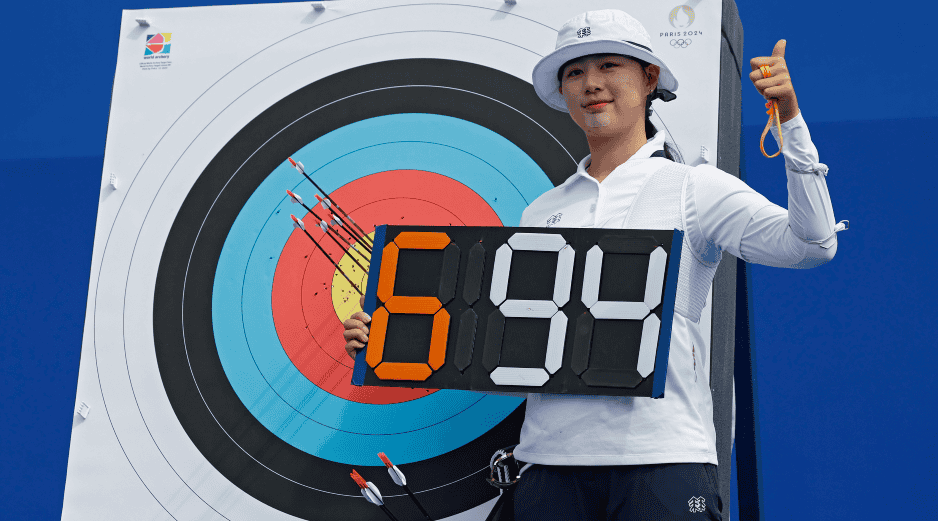 Lim Sihyeon alcanzó un total de 694 puntos en la ronda de la clasificación. EFE / C. Brehman