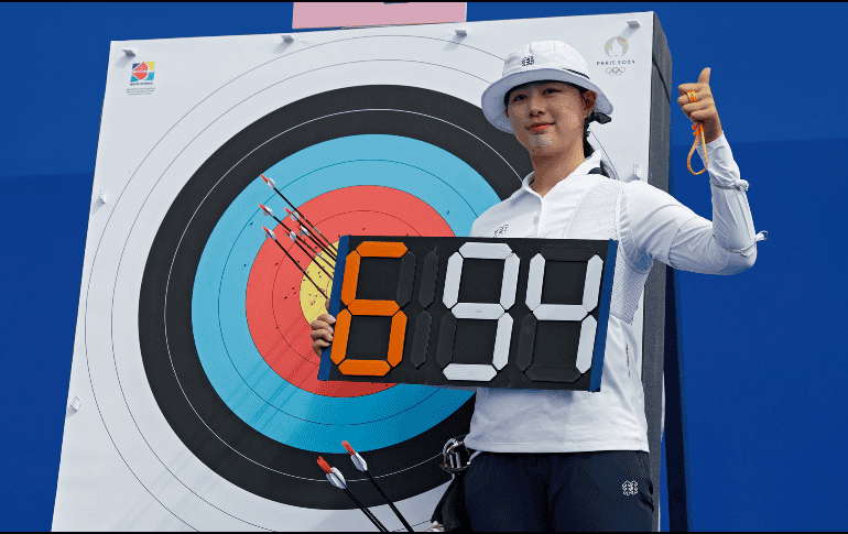 Lim Sihyeon alcanzó un total de 694 puntos en la ronda de la clasificación. EFE / C. Brehman