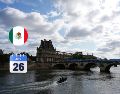 La inauguración de París 2024 incluye un recorrido en barco a lo largo del río Sena. AP / R. Blackwell