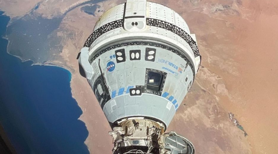 Durante el trayecto y poco antes de encajar en la estación, los miembros de la misión descubrieron fallos técnicos en el sistema de propulsión de la nave. ESPECIAL / NASA