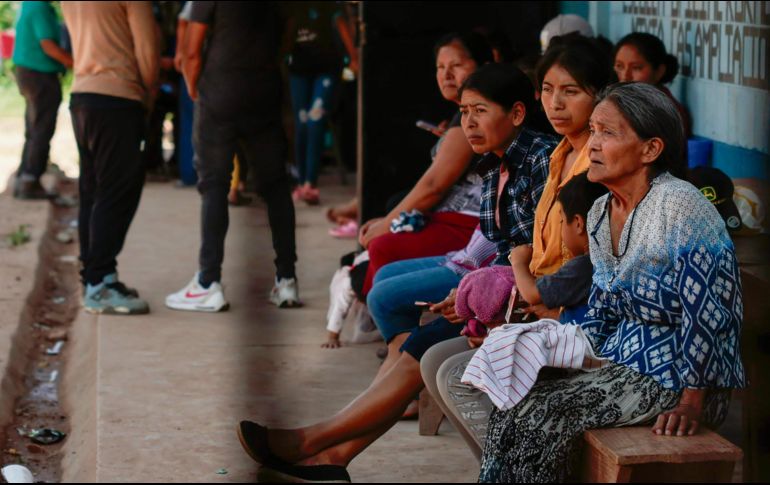 Refugiados mexicanos en Huehuetenango, Guatemala, que han sufrido la violencia criminal en sus comunidades de origen. EFE