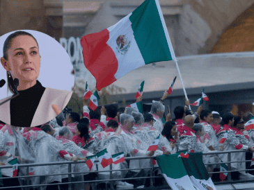 "¡Viva México!", escribió la virtual presidenta electa. EFE / M. BADRA