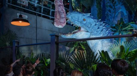 Desde el 12 de julio Jurassic World Exhibition llegó a México. ESPECIAL  / jurassicworldexhibition.com