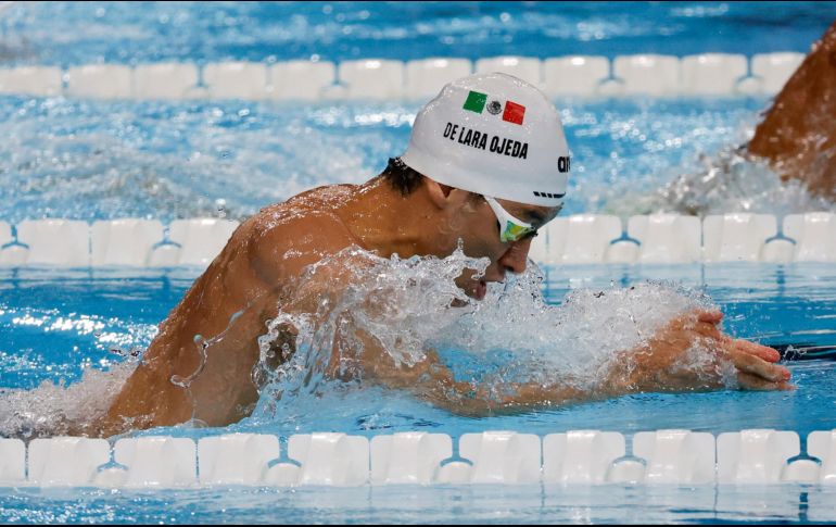 Miguel de Lara tendrá una segunda prueba el martes en los 200 metros. EFE/Lavandeira Jr.