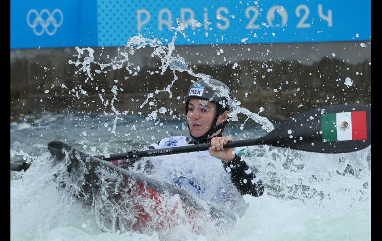 Sofía Reinoso todavía tiene la oportunidad de competir en el Kayak Cross.  EFE / EPA / MAXIM SHIPENKOV