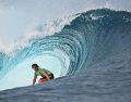 El mexicano Cleland demostró su talento y destreza sobre las olas de Teahupo