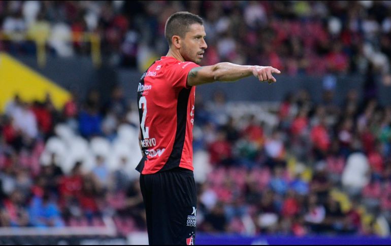 El cuerpo médico del Atlas ha decidido que Nervo no participará en el partido de este sábado contra el Houston Dynamo. IMAGO7.